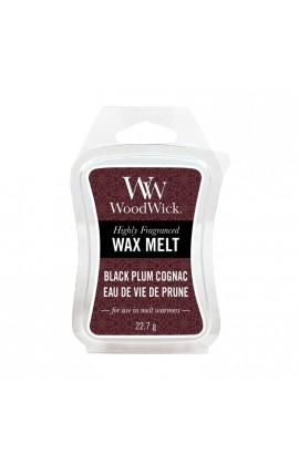 WoodWick Black plum Cognac olvasztó wax